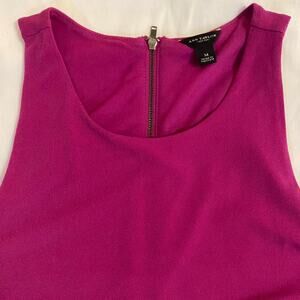 Ann taylor burgundy sleeveless top